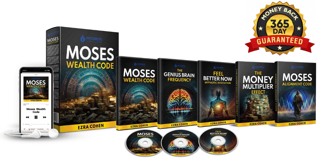 Moses Wealth Code Product Image and 365days